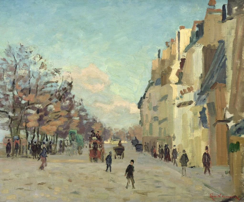 Parigi, Quai de Bercy, Effetto neve, 1873 - 74 ca., Musee d'Orsay, Paris